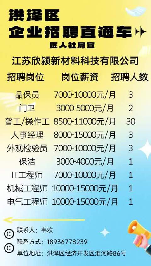 江阴长白班最新招聘,江阴长白班最新招聘动态及相关信息解读